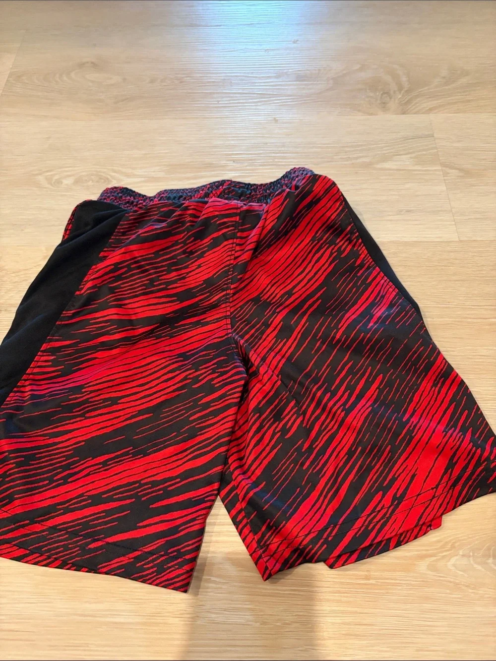 Under Armour Black & Red Boys' Athletic Shorts Set